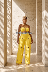 Golden Circles of Fun Pant Set