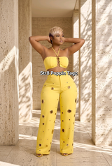 Golden Circles of Fun Pant Set
