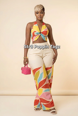 Pop Of Colors Pant Set