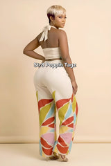 Pop Of Colors Pant Set
