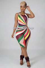 Color Wave Romper