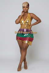 She's A Flirt Sequin Dress