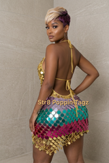 She's A Flirt Sequin Dress