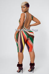Color Wave Romper