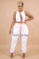 Top Of The Line Jogger Pant Set