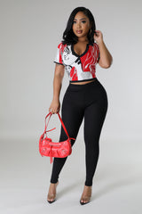 Pay Attention Legging Set