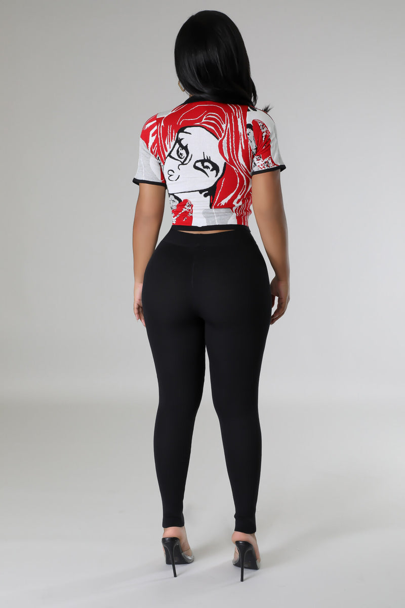 Pay Attention Legging Set