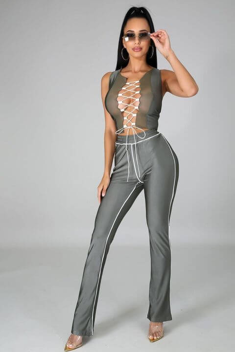 No Questions Pant Set