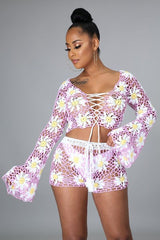Fresh Like Daisies Short Set