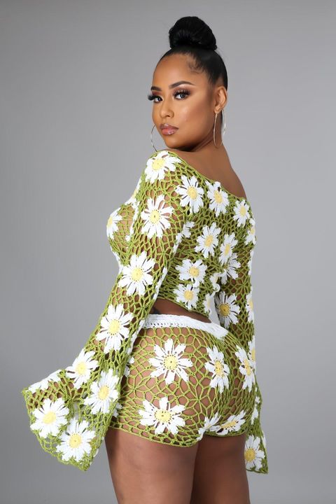 Fresh Like Daisies Short Set