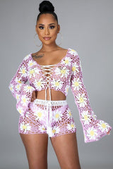 Fresh Like Daisies Short Set