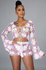 Fresh Like Daisies Short Set
