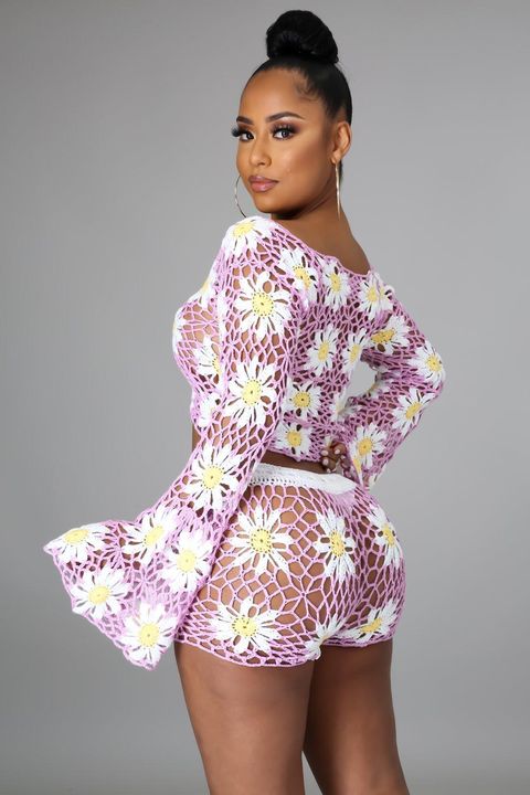 Fresh Like Daisies Short Set