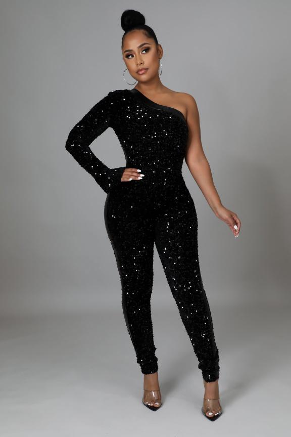 Playin No Games Jumpsuit