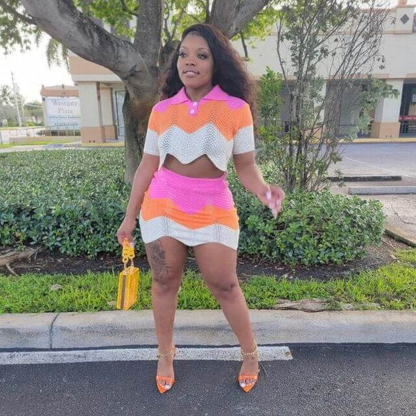 Sunkist Skirt Set