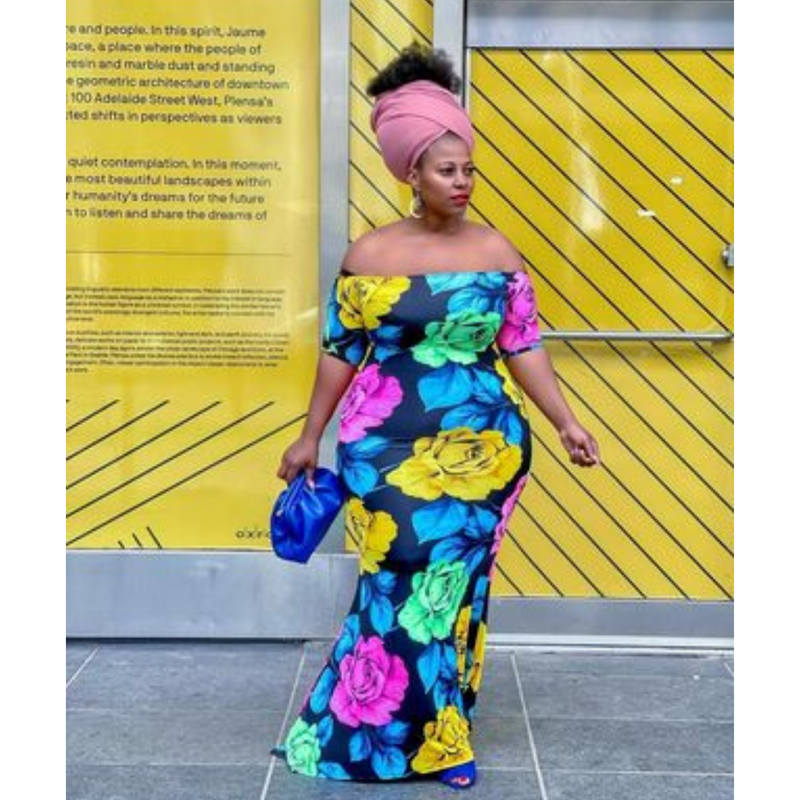 Flower Bomb Maxi Dress