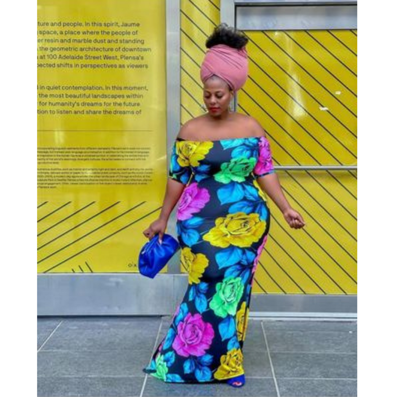 Flower Bomb Maxi Dress