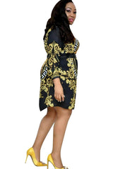 Glam Lioness Dress Top