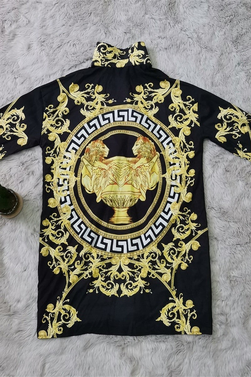 Glam Lioness Dress Top