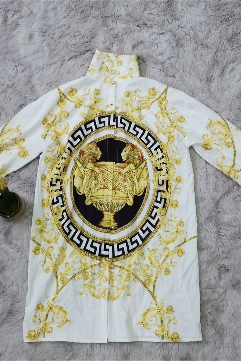 Glam Lioness Dress Top