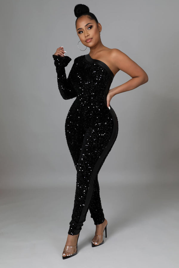 Playin No Games Jumpsuit