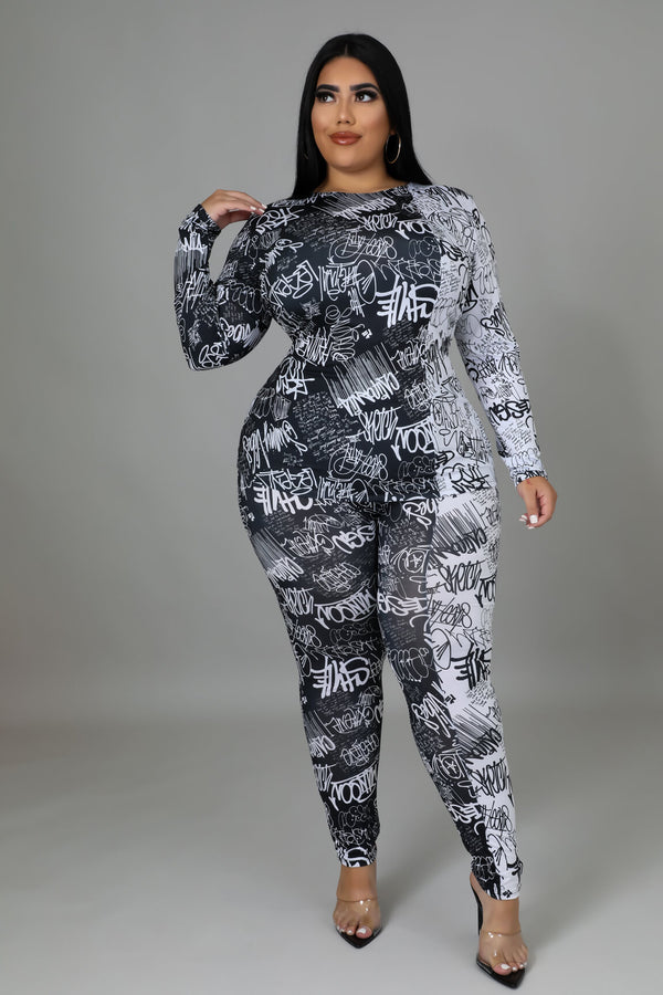 Creative Style Pant Set