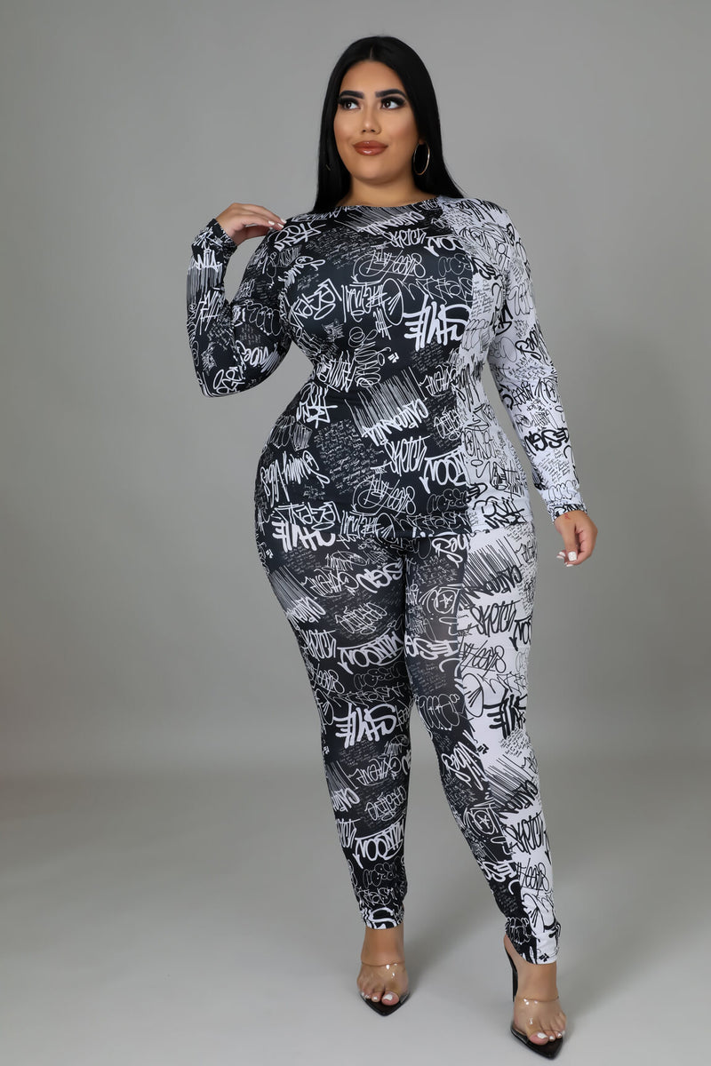 Creative Style Pant Set