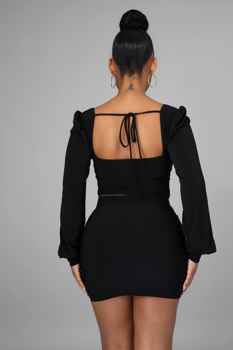 Stop The Show Skirt Set