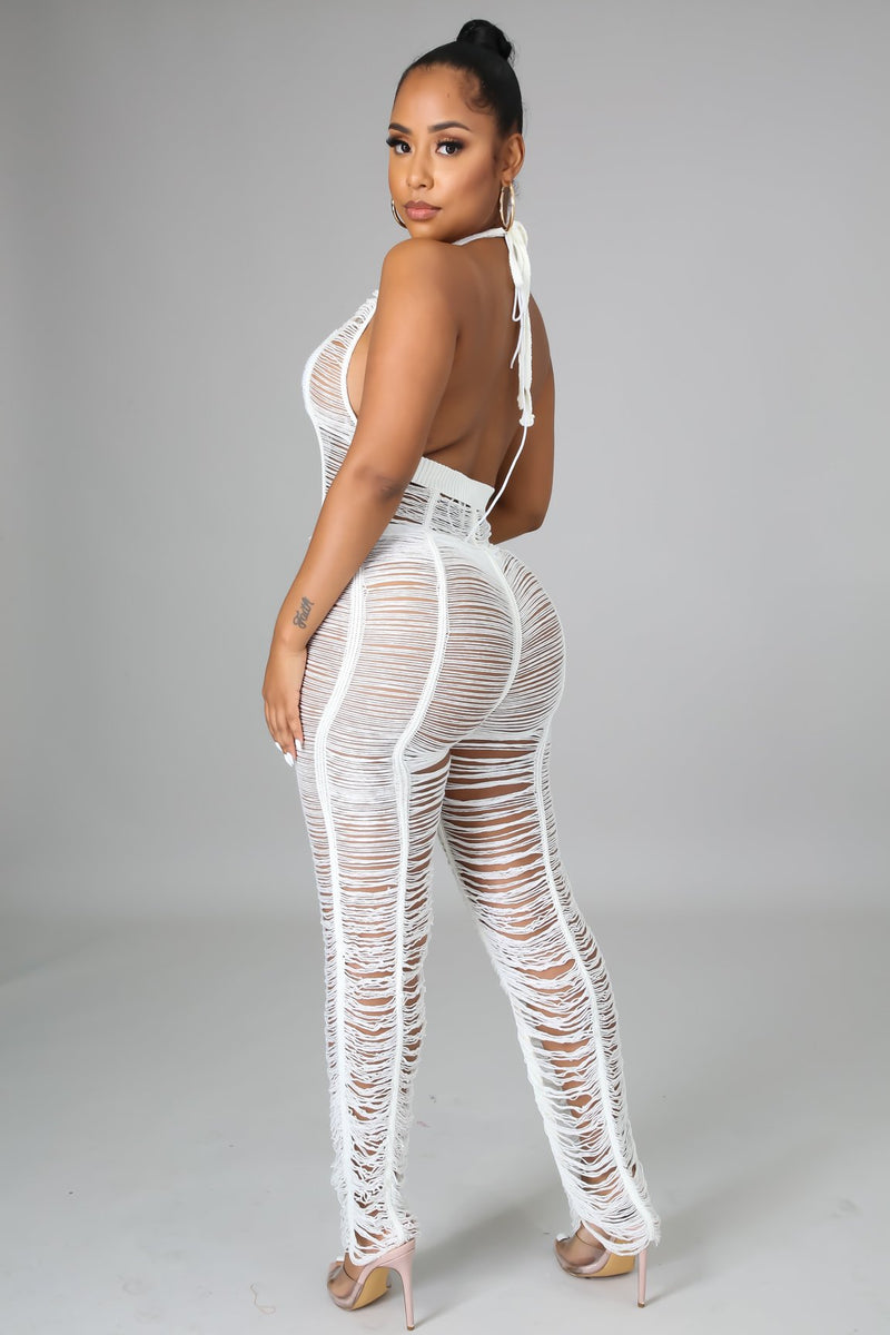 Faded Lines Jumpsuit