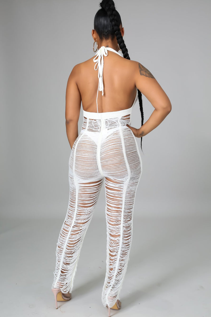 Faded Lines Jumpsuit