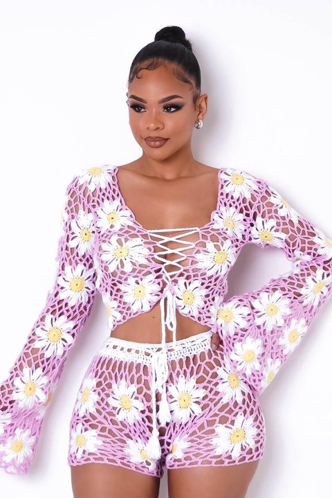 Fresh Like Daisies Short Set