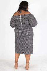 Pretty In Polka Dots Dress